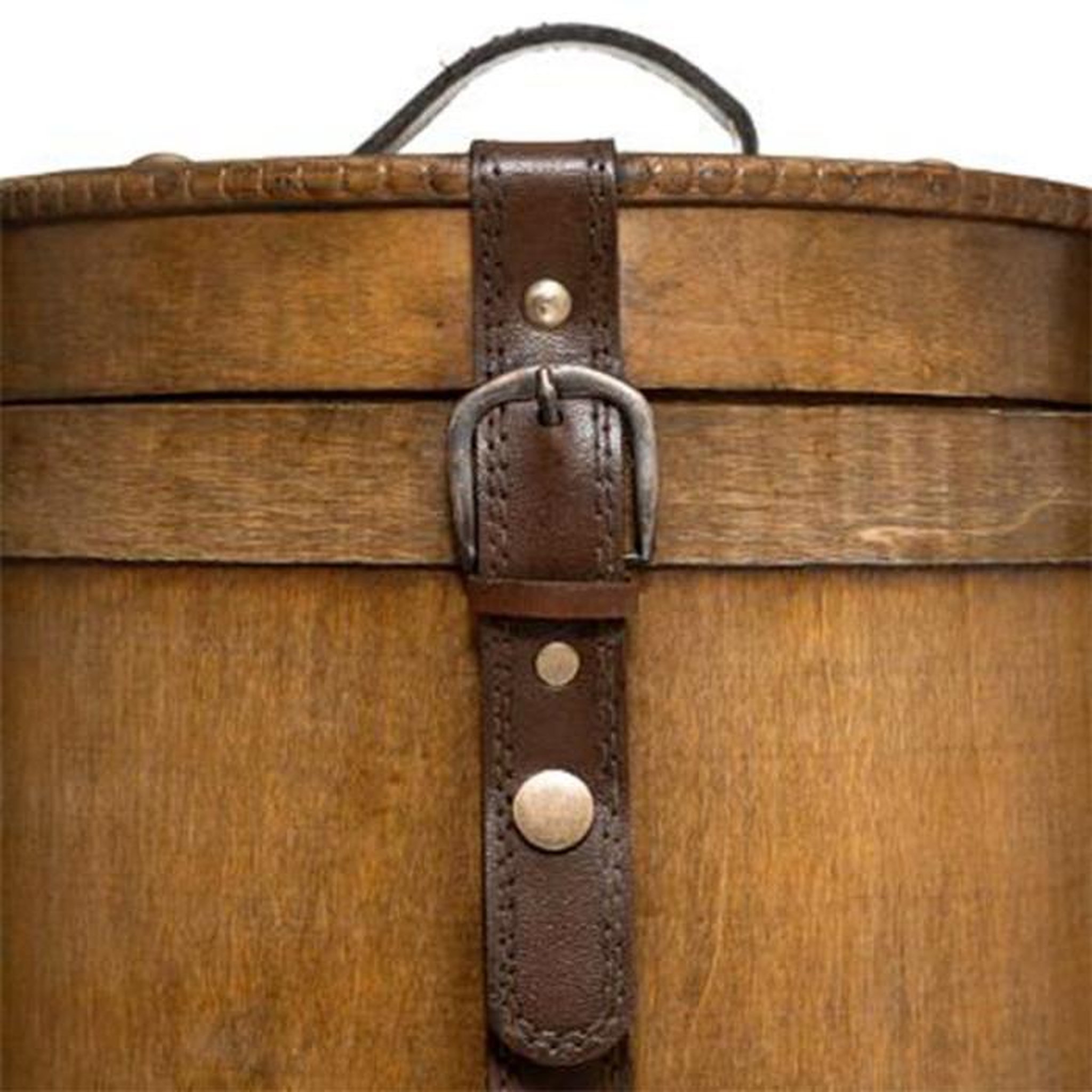 Voir la diapositive 4 : ATMOSPHERA Lot de 2 boîtes déco  rodani  26cm naturel
