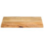 Voir la diapositive 3 : VIDAXL Dessus de table 90x60x3,8 cm bord vivant bois massif manguier