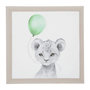 Voir la diapositive 4 : OSTARIA Lot de 3 tableaux toile Balloons 30x30 cm