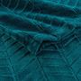 Voir la diapositive 3 : Paris Prix Plaid Flanelle Uni  Arya  180x220cm Bleu