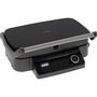 Voir la diapositive 2 : MIOGO Grille-viande MMG1 noir plaques amovibles, 36x20 cm