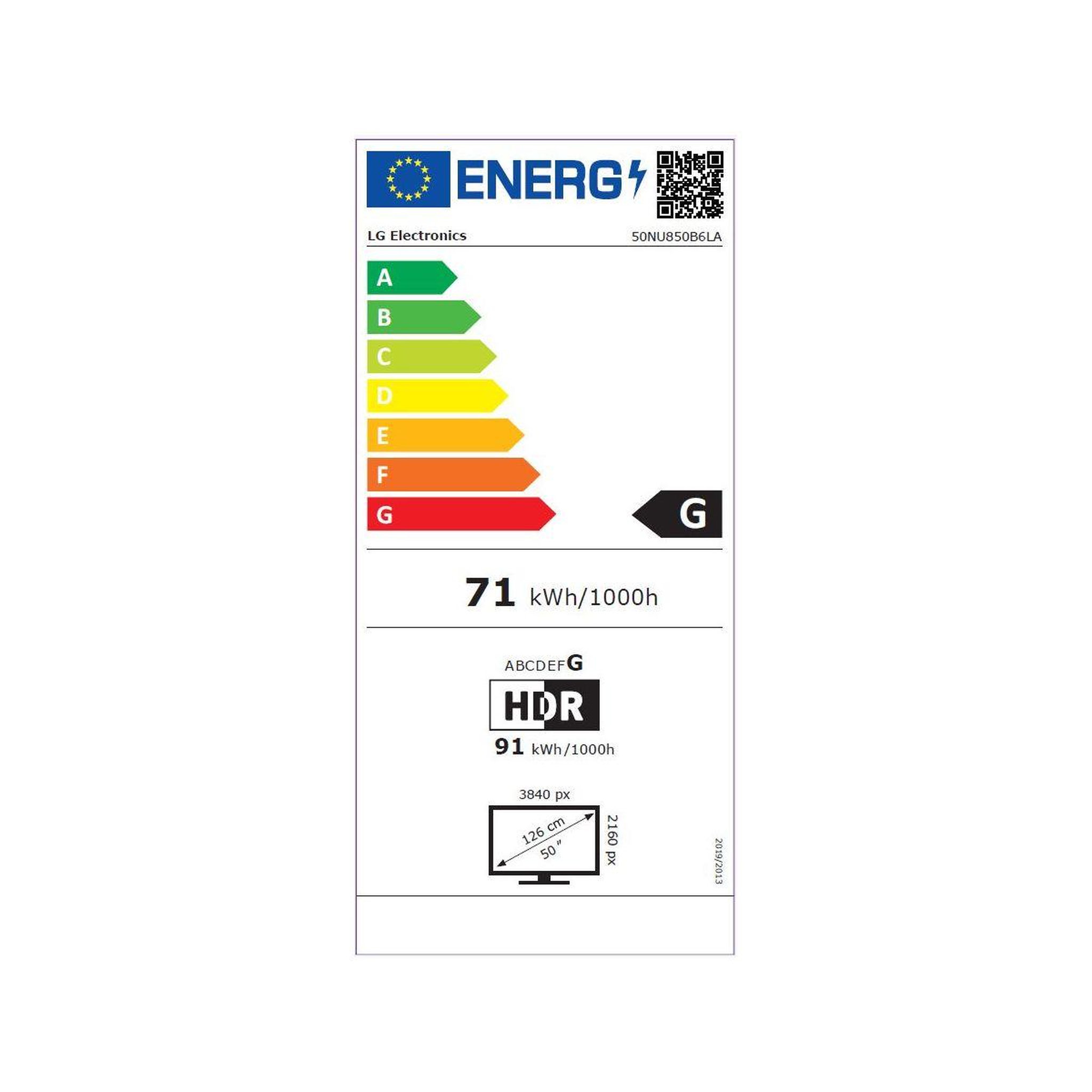 Voir la diapositive 6 : LG Tv led 50nu850b6 (2026) 50  (127 cm)