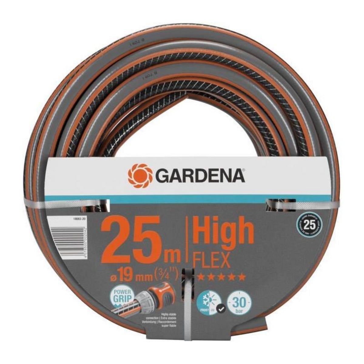Gardena Tuyau d'arrosage HighFlex Ø 19 mm - 25 m