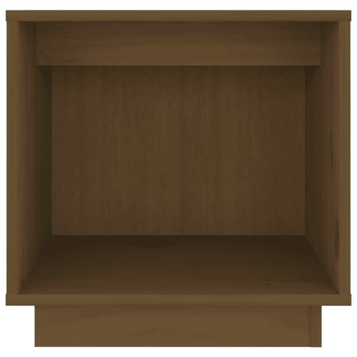 VIDAXL Tables de chevet 2pcs Marron miel 40x30x40cm Bois de pin solide