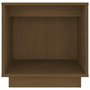 Voir la diapositive 5 : VIDAXL Tables de chevet 2pcs Marron miel 40x30x40cm Bois de pin solide
