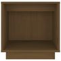 Voir la diapositive 5 : VIDAXL Tables de chevet 2pcs Marron miel 40x30x40cm Bois de pin solide