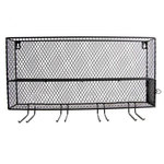 Paris Prix Support Mini Bar à Vin  Rack  48cm Noir