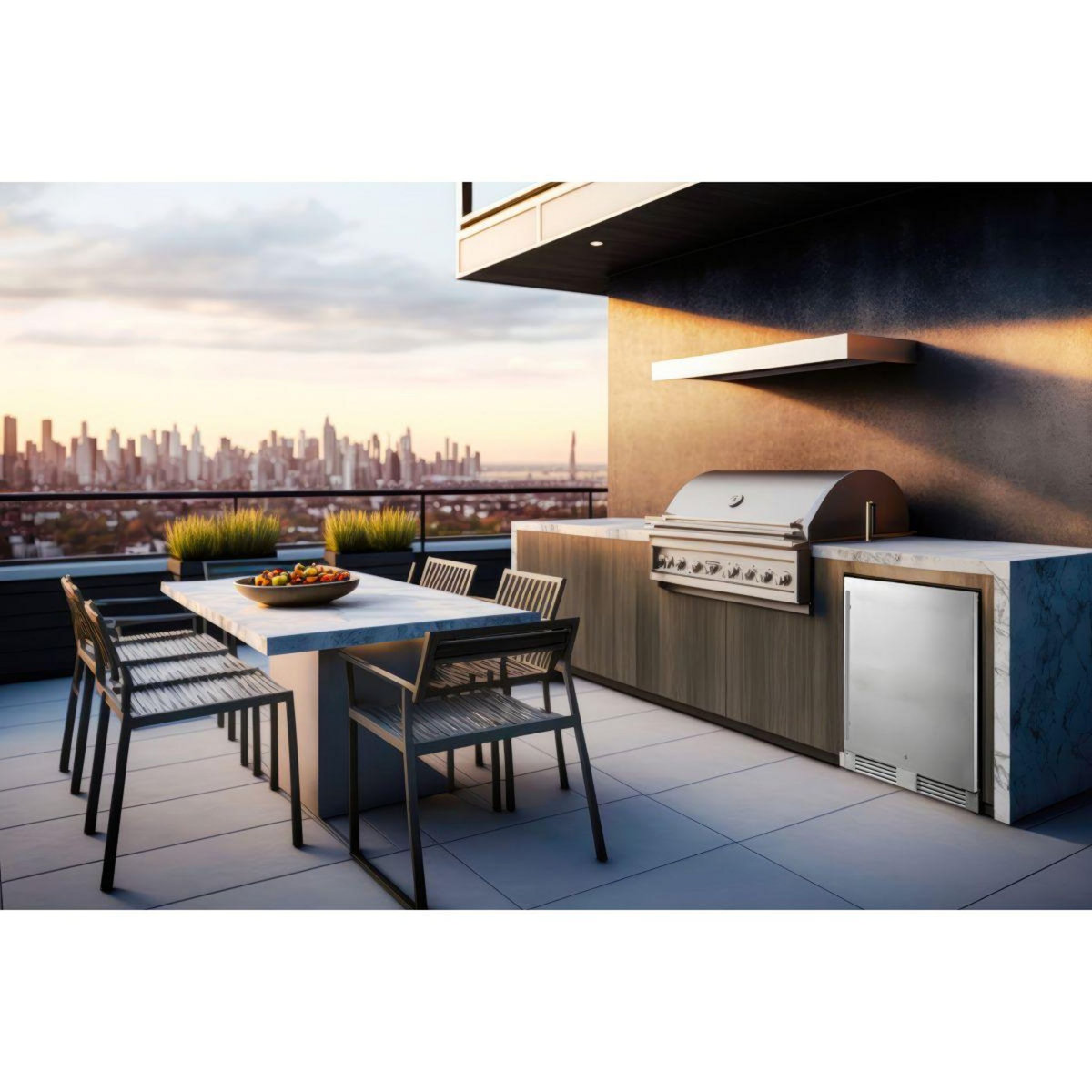 Frigelux Réfrigérateur pro d'extérieur RETT136A