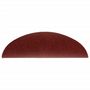 Voir la diapositive 5 : VIDAXL Tapis autoadhesifs de marches 5 pcs Rouge 56x17x3 cm Aiguillete