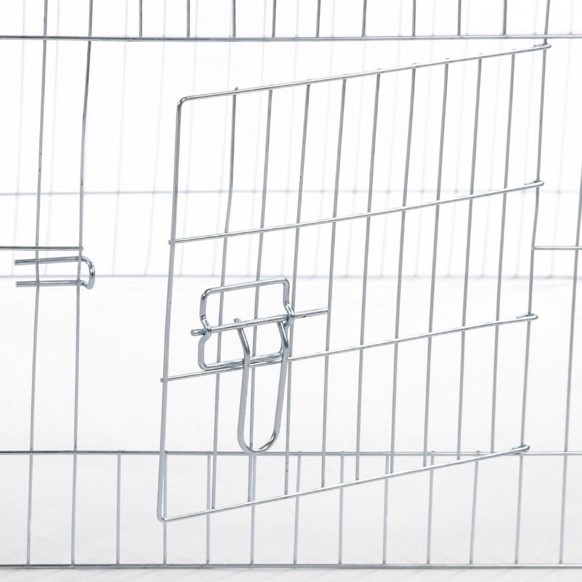 ID MARKET Enclos grillagé pour petits animaux en acier galvanisé