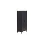 Voir la diapositive 3 : Paris Prix Armoire Design 2 Portes  Piring  85cm Noir