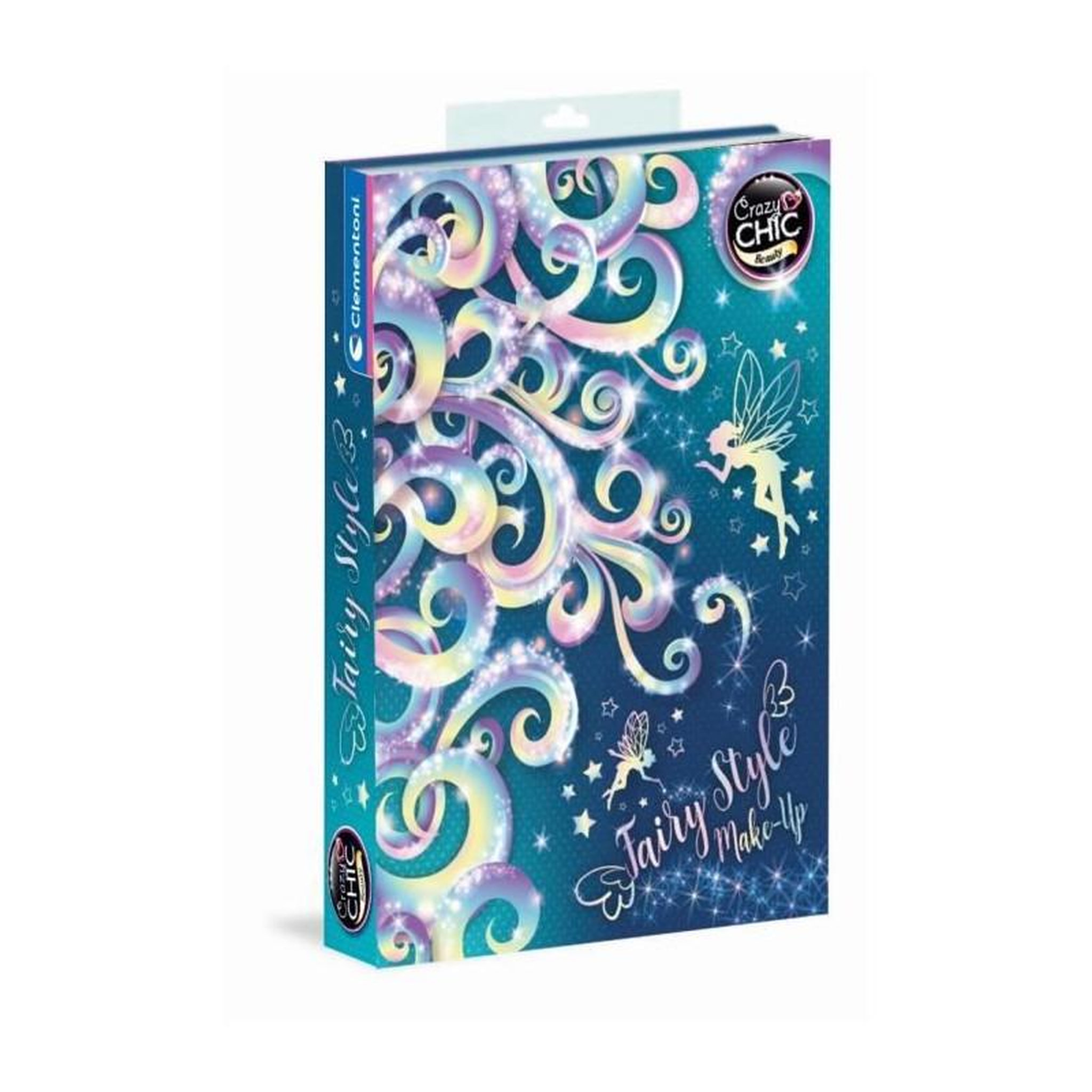 Voir la diapositive 2 : CLEMENTONI Clementoni - Palette de maquillage Fairy Style - Crazy Chic - Coffret fille avec miroir intégré