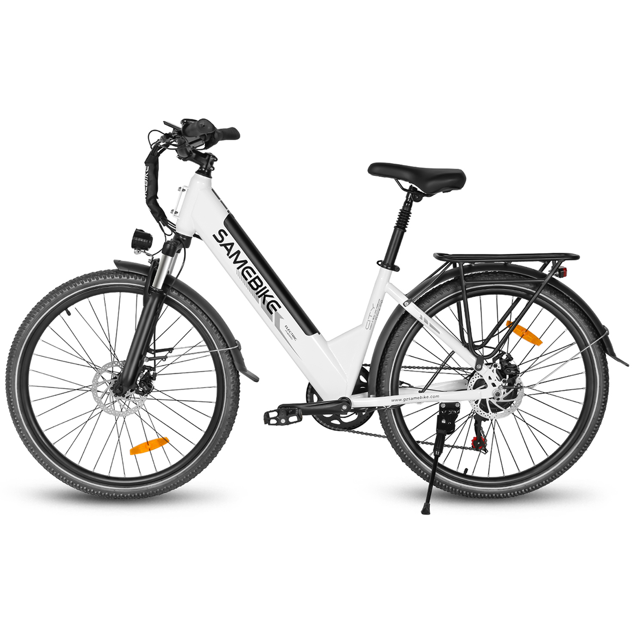Voir la diapositive 4 : SAMEBIKE Vélo électrique urbain SAMEBIKE RS-A01 Pro-T