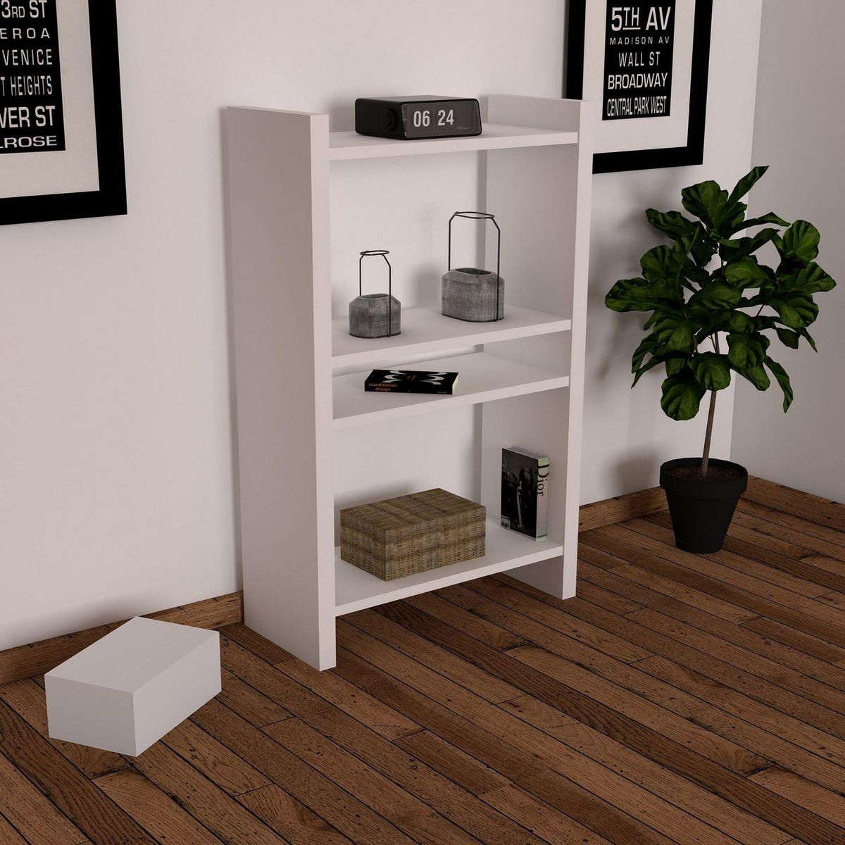 TOILINUX Bibliothèque Pera