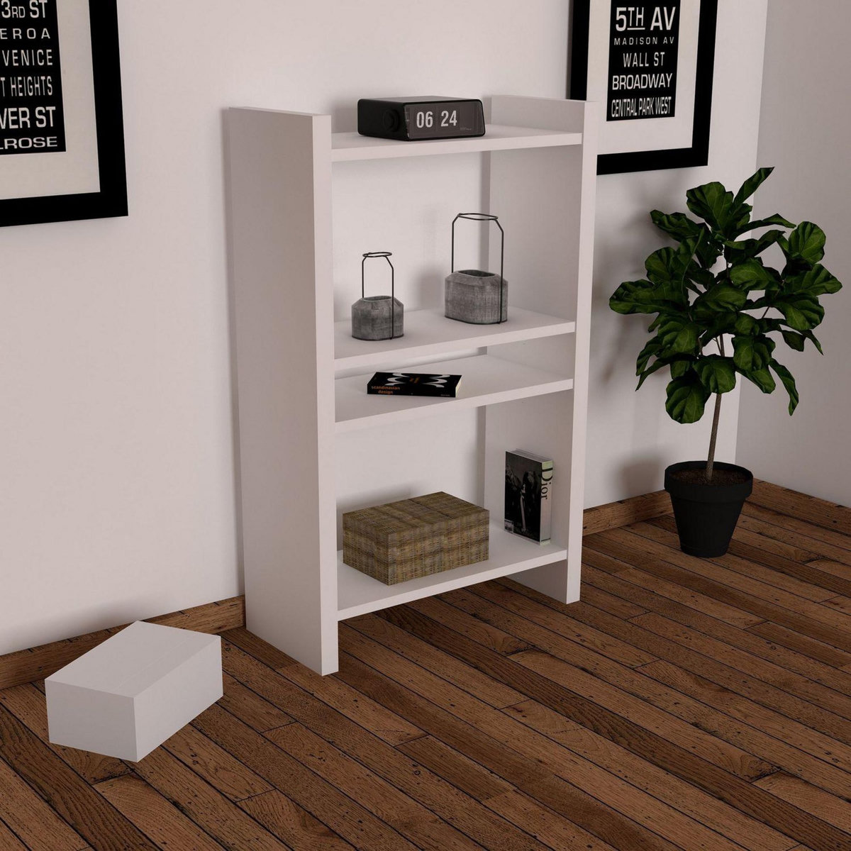 TOILINUX Bibliothèque Pera