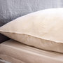 Voir la diapositive 3 : Home collection Drap housse microfibre lavee