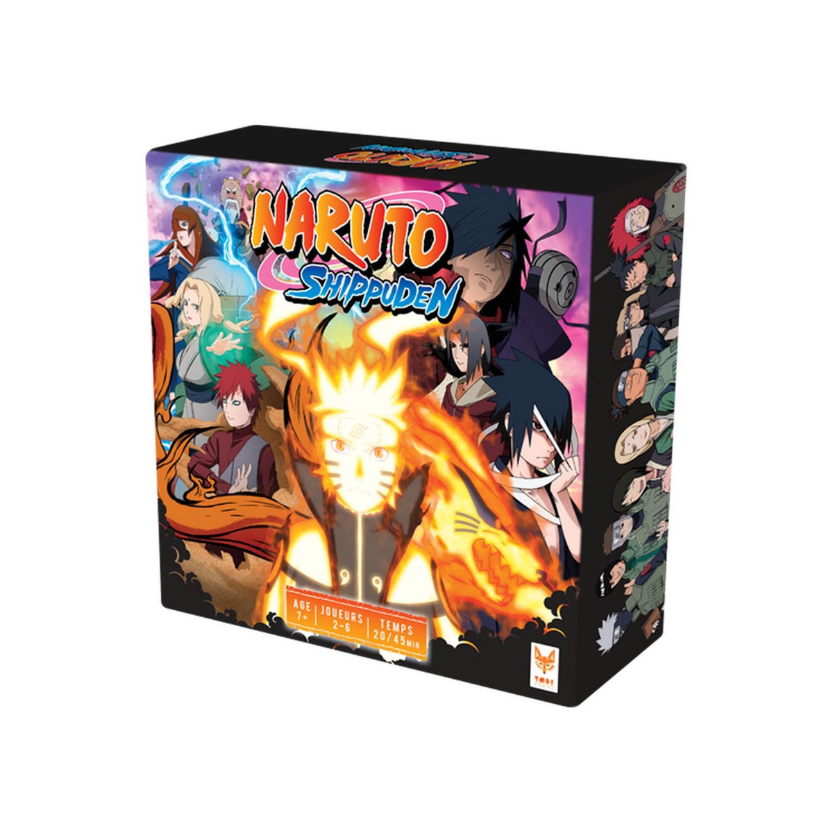 TOPI GAMES Jeu de société - Naruto shippuden 