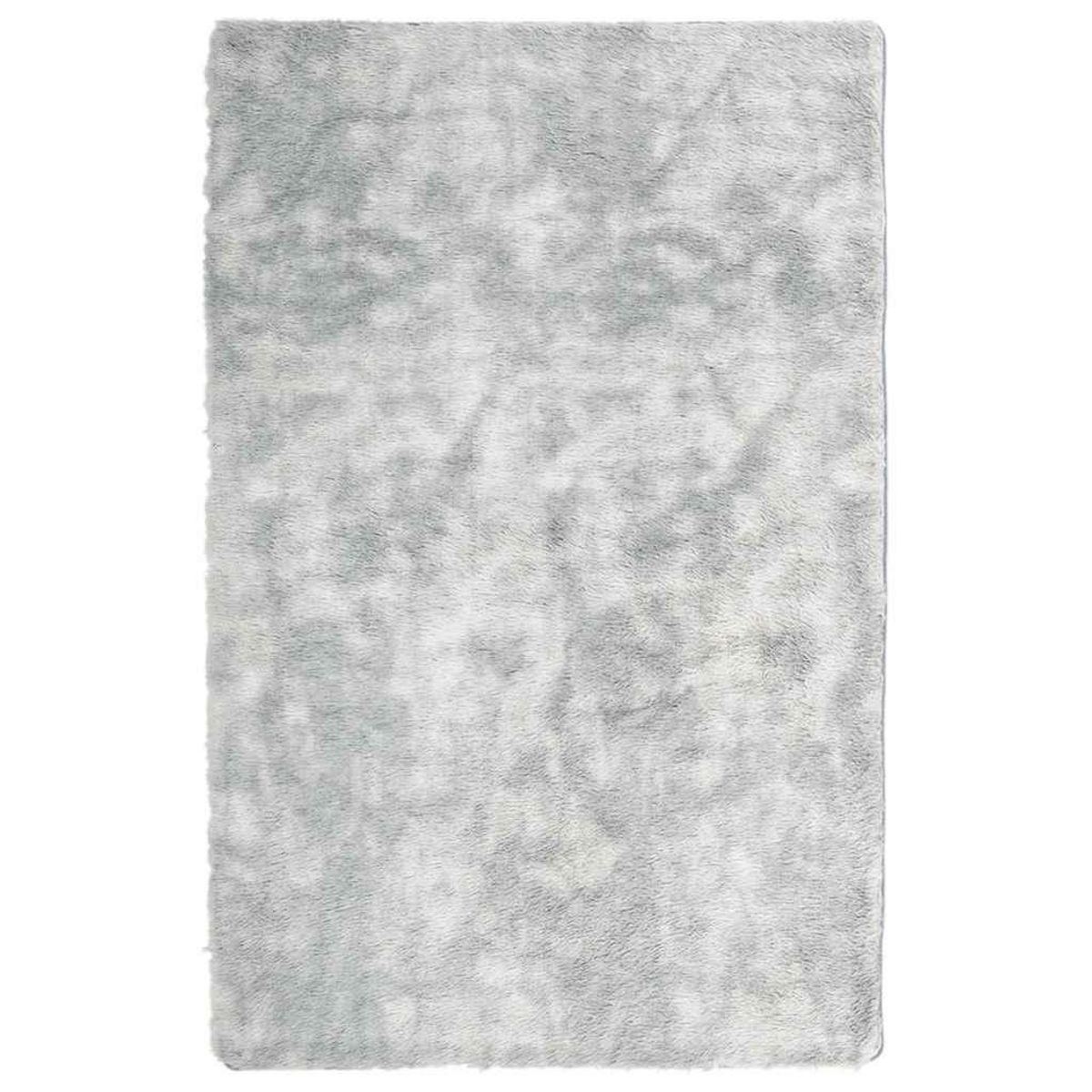 VIDAXL Tapis Shaggy a poils longs NAVARRA gris clair 130x200 cm