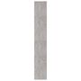 Voir la diapositive 5 : VIDAXL Bibliotheque Gris beton 40x30x189 cm Bois d'ingenierie