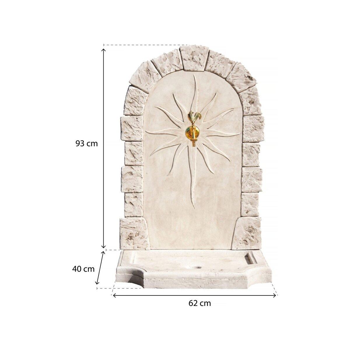 Habitat et Jardin Fontaine  Calypso  - 0.62 x 0.40 x 0.93 m