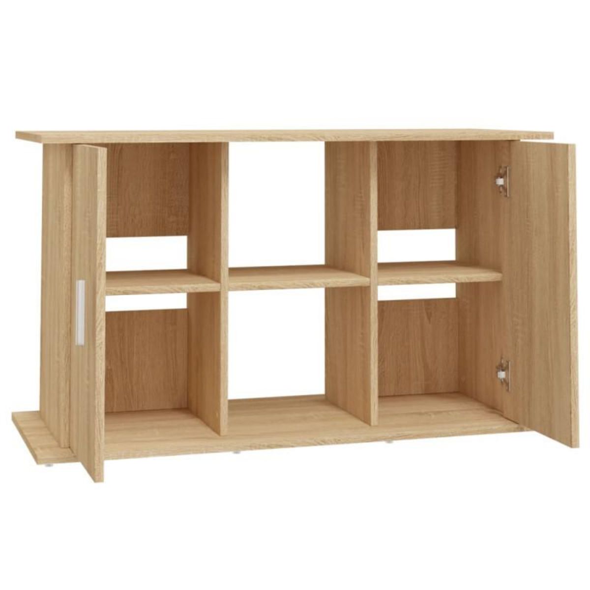 VIDAXL Support d aquarium chêne sonoma 101x41x58 cm bois d ingénierie