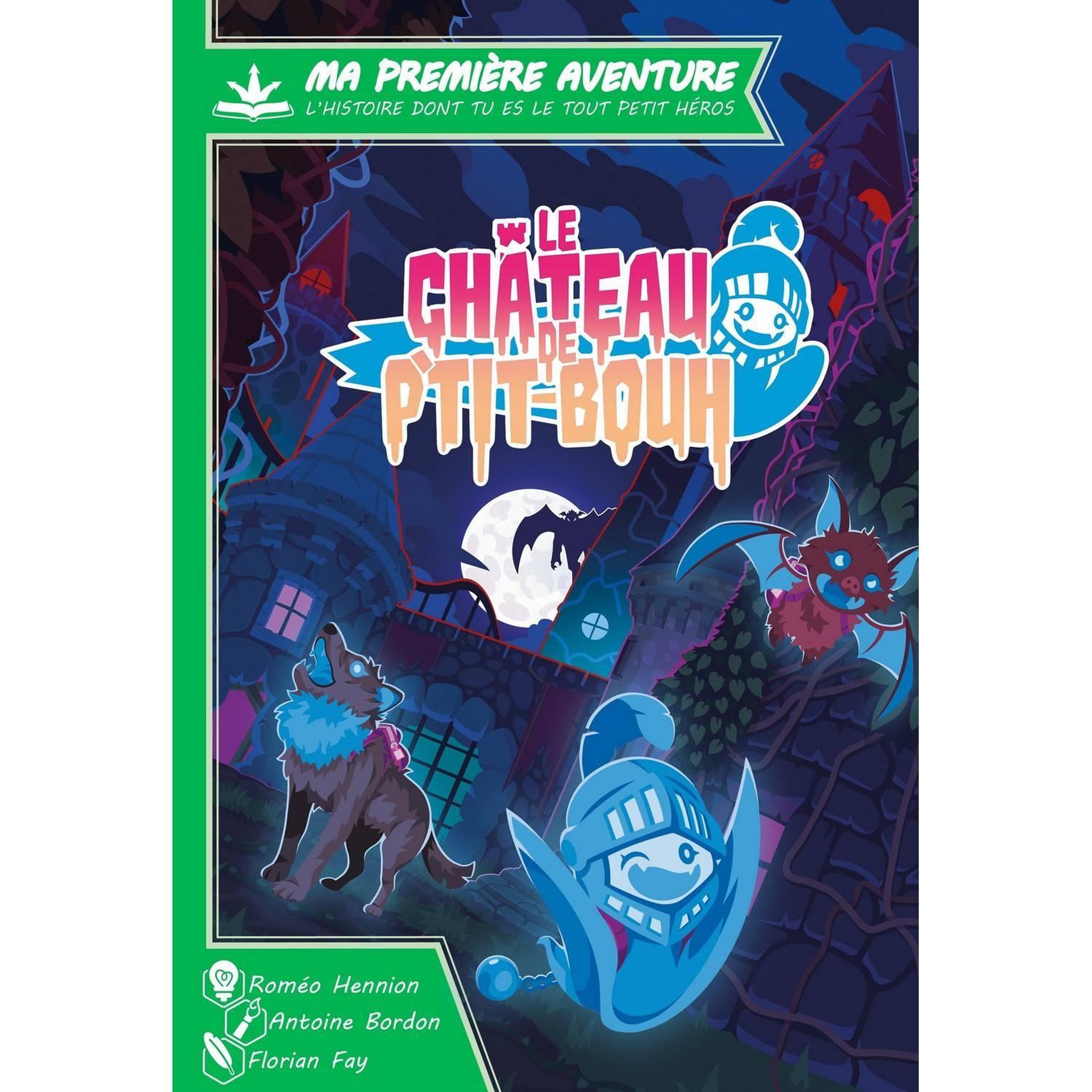 Voir la diapositive 2 : GAME FLOW Cd? Non — ma première aventure : le château de p'tit bouh livre spiral interactif multicolore
