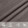 Voir la diapositive 5 : VIDAXL Voile d'ombrage 160 g/m^2 Anthracite 2,5x4,5 m PEHD