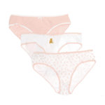 Lulu Castagnette Lot x3 Culottes Rose/Blanche Femme Lulu Castagnette