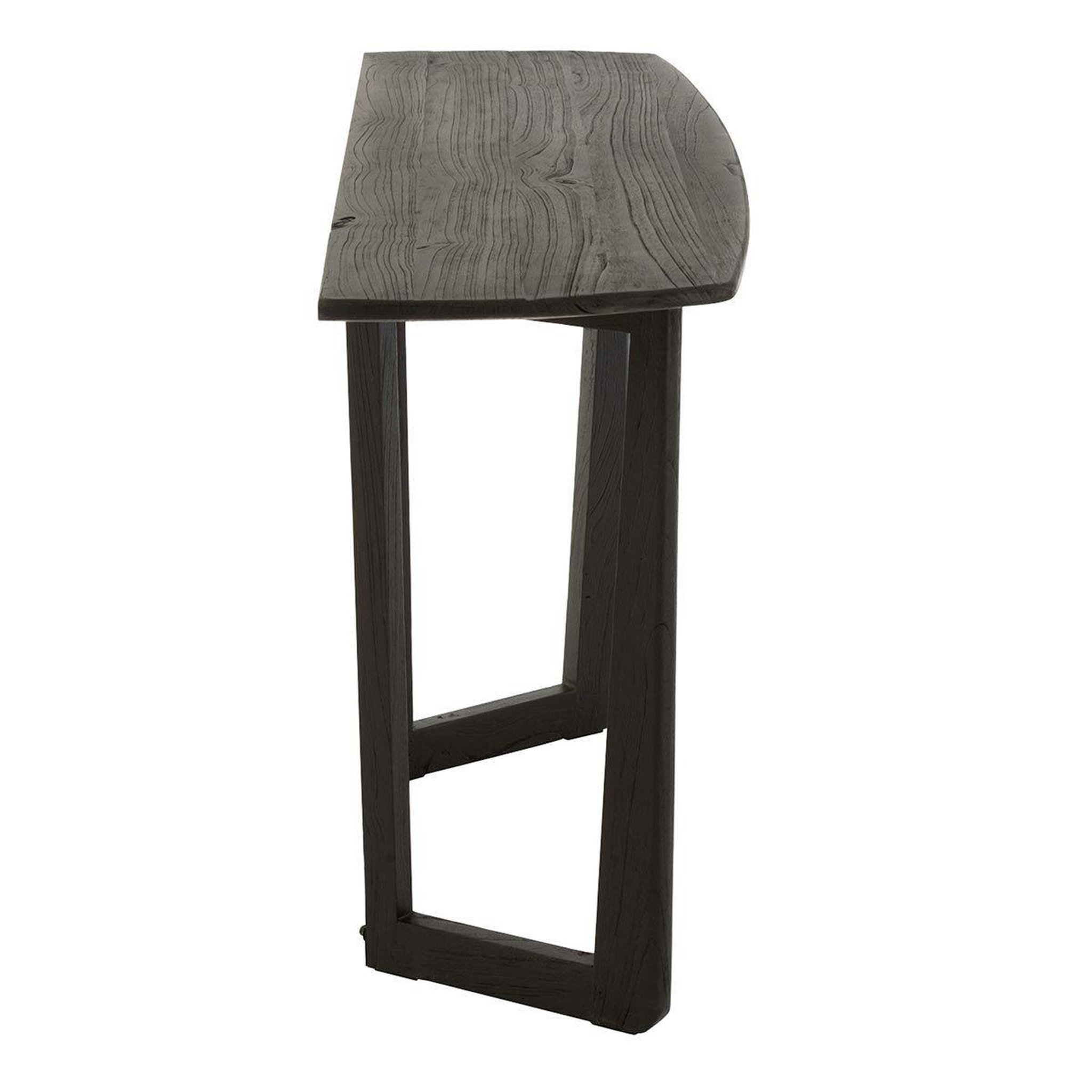 Voir la diapositive 3 : J-LINE Console design en bois  maty  140cm noir