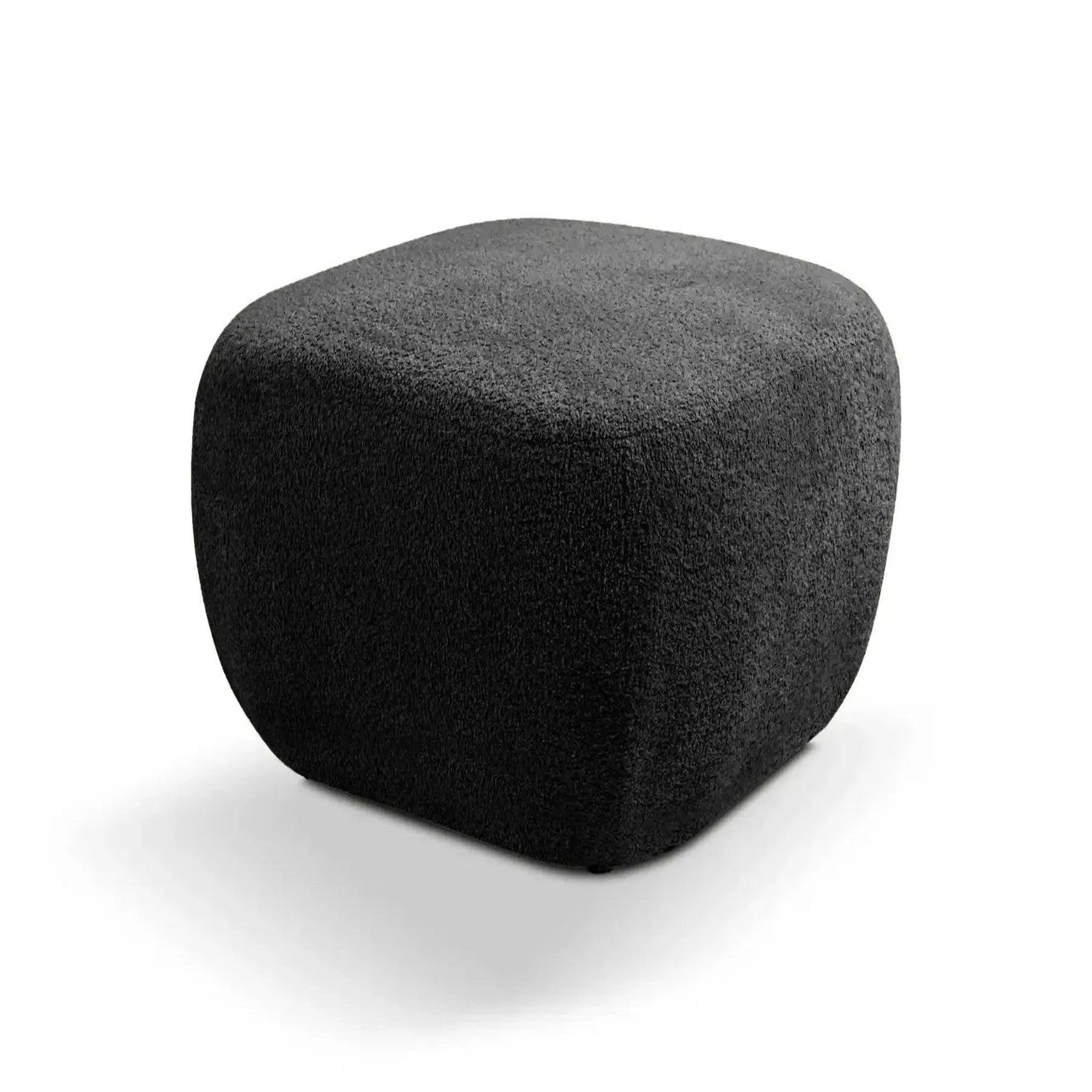 Voir la diapositive 6 : CASANOVA PARIS Santiago - pouf tissu bouclette