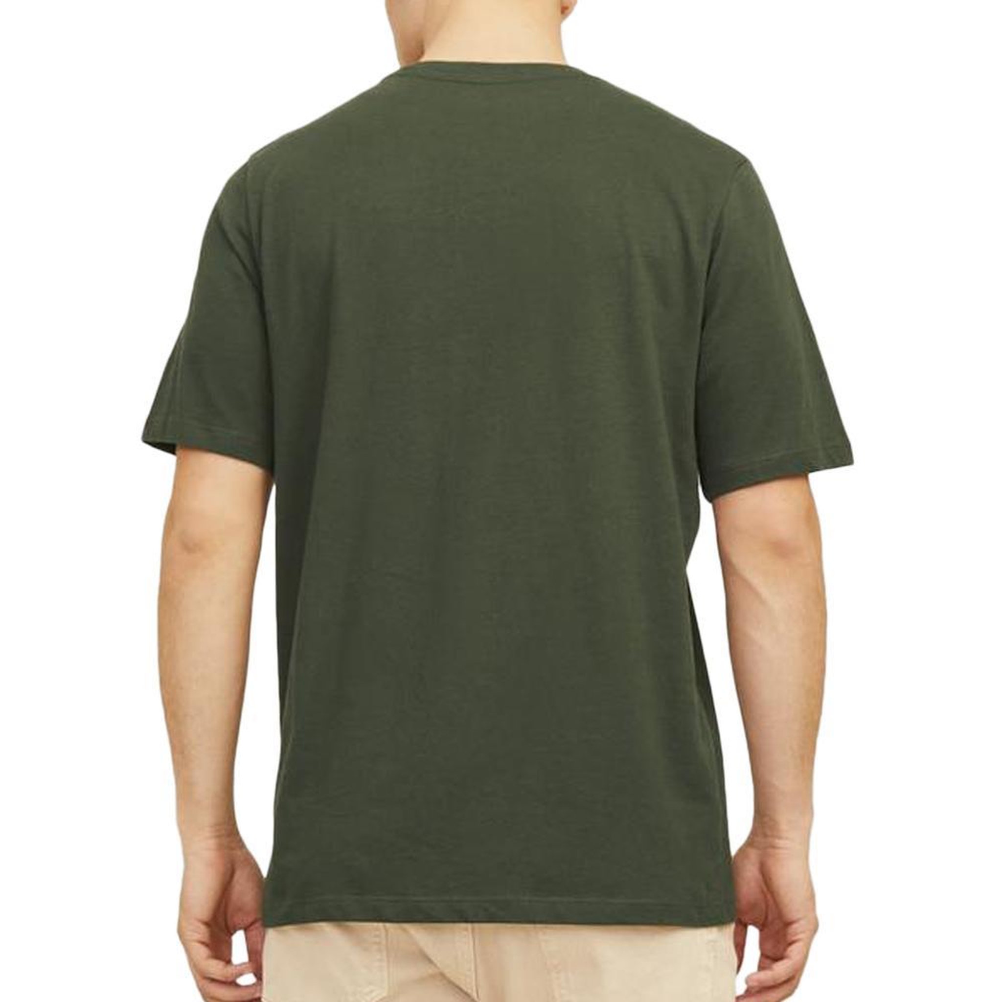 Voir la diapositive 2 : Jack & Jones T-Shirt Kaki Homme Jack & Jones Ferris