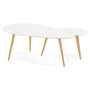 Voir la diapositive 5 : Paris Prix Lot de 2 Tables Gigognes  Rauma  116cm Blanc