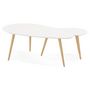 Voir la diapositive 5 : Paris Prix Lot de 2 Tables Gigognes  Rauma  116cm Blanc