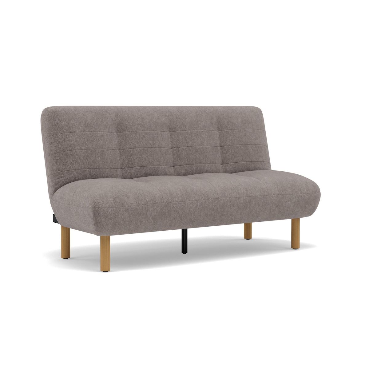 BEST MOBILIER Soan - banquette 2 places convertible clic-clac en velours texturé