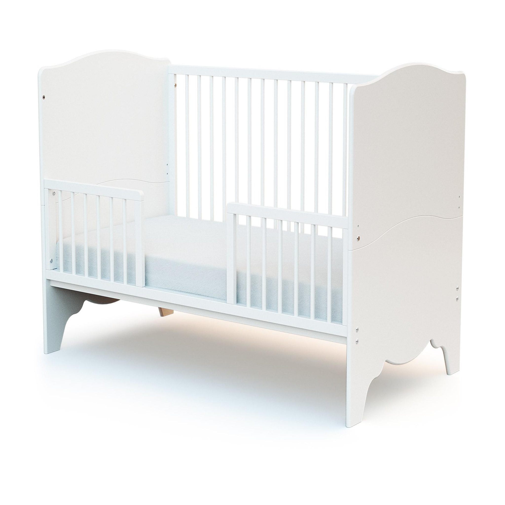Voir la diapositive 3 : AT4 Barrière de lit bébé FESTIVE en bois