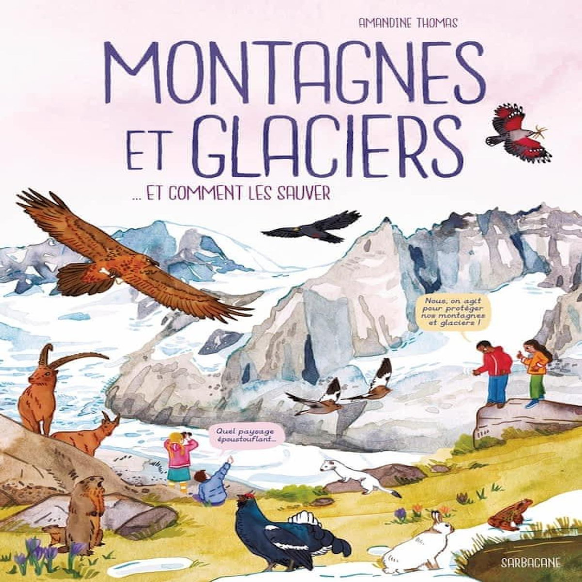 MONTAGNES ET GLACIERS. ...ET COMMENT LES SAUVER, Thomas Amandine