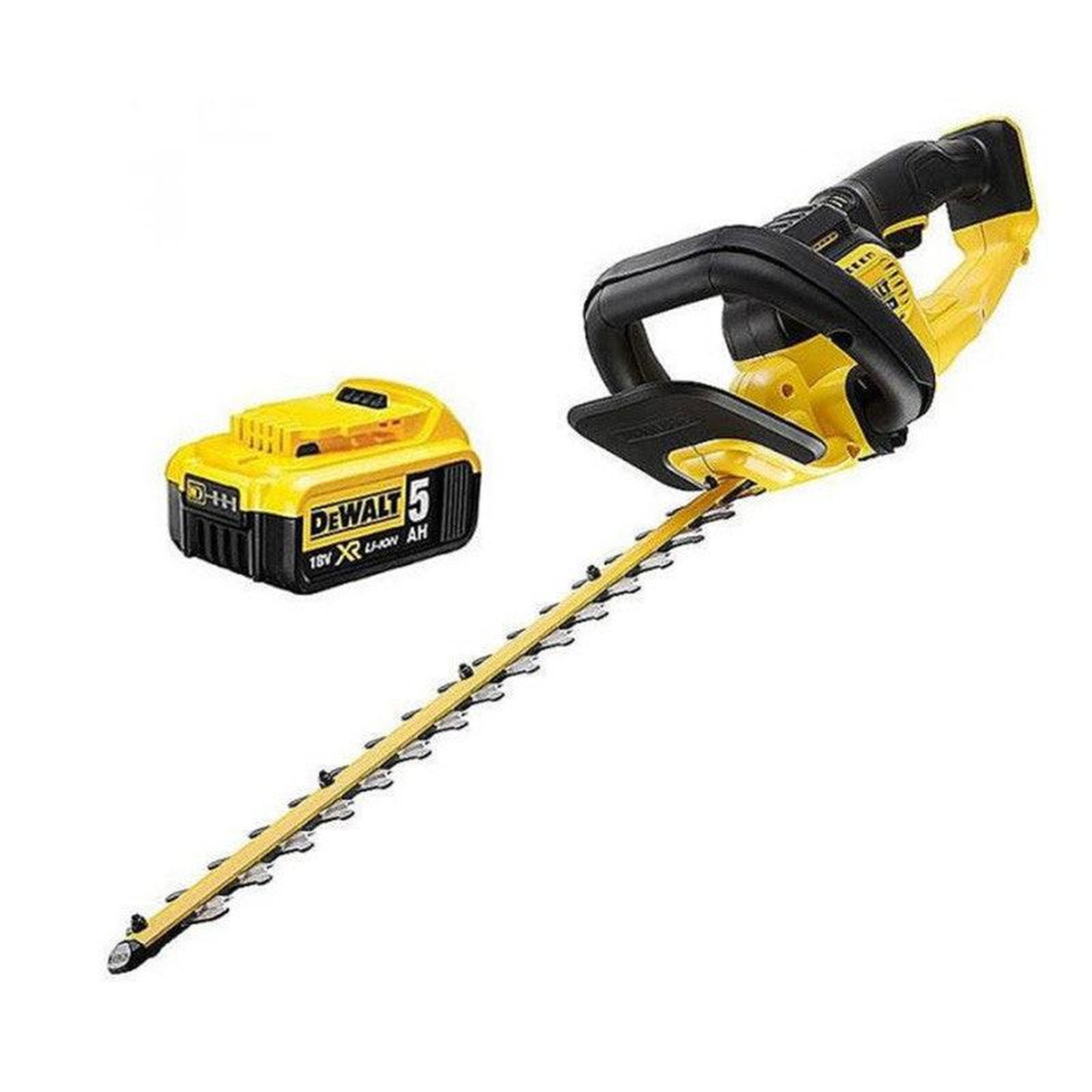 Voir la diapositive 1 : Dewalt Taille-haie 18V DEWALT DCMHT563P1-QW avec une batterie 5,0 Ah