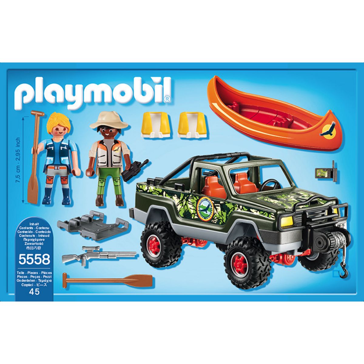PLAYMOBIL 5558 - Pick-Up des aventuriers