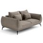 Voir la diapositive 3 : LISA DESIGN Arica - canapé droit 2 places en tissu texturé