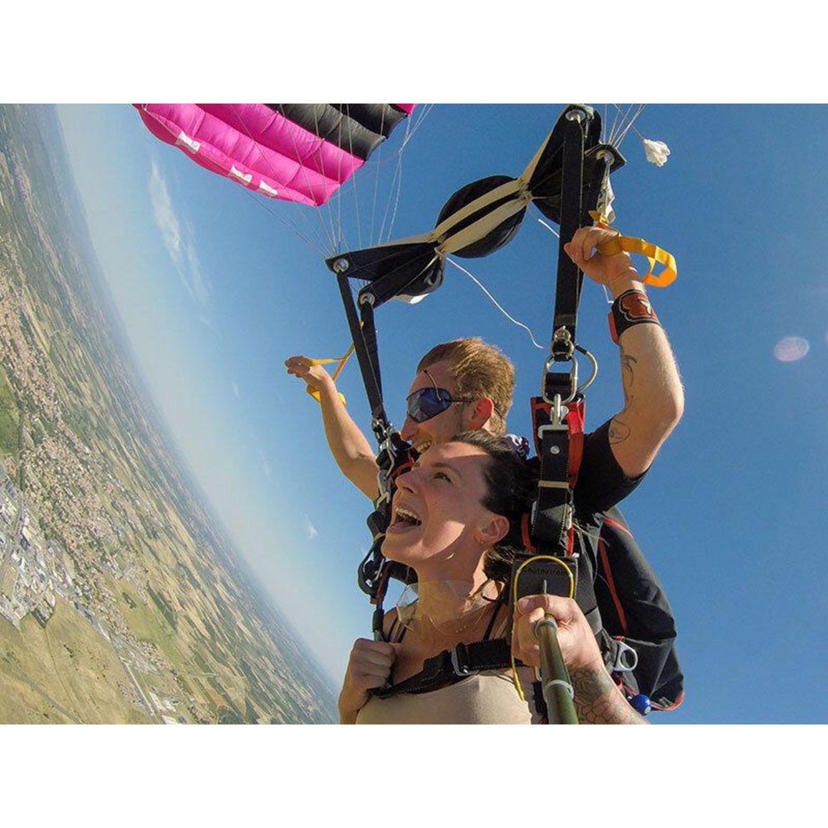 Smartbox Saut en parachute tandem pour 2 personnes - Coffret Cadeau Sport & Aventure