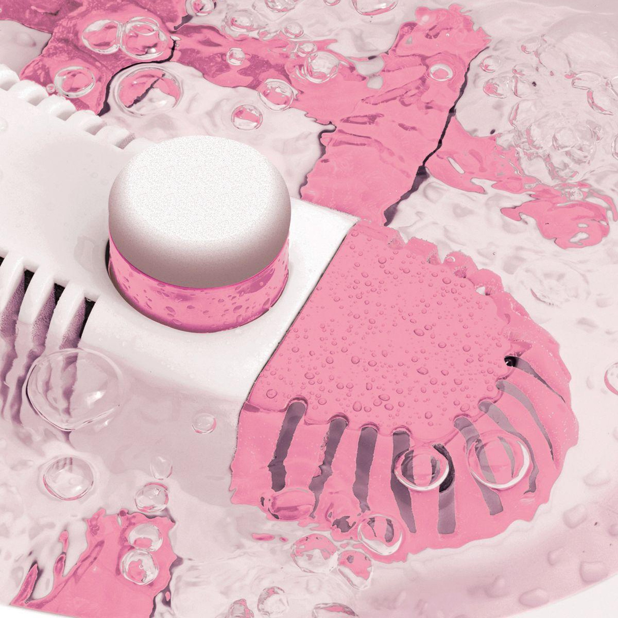 Voir la diapositive 5 : YOGHI Thalasso pieds massant HFM800 rose