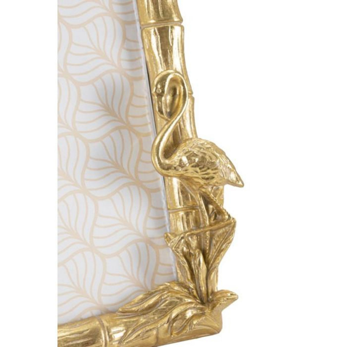 Paris Prix Cadre Photo Déco Palmier  Flamant Rose  15x20cm Or