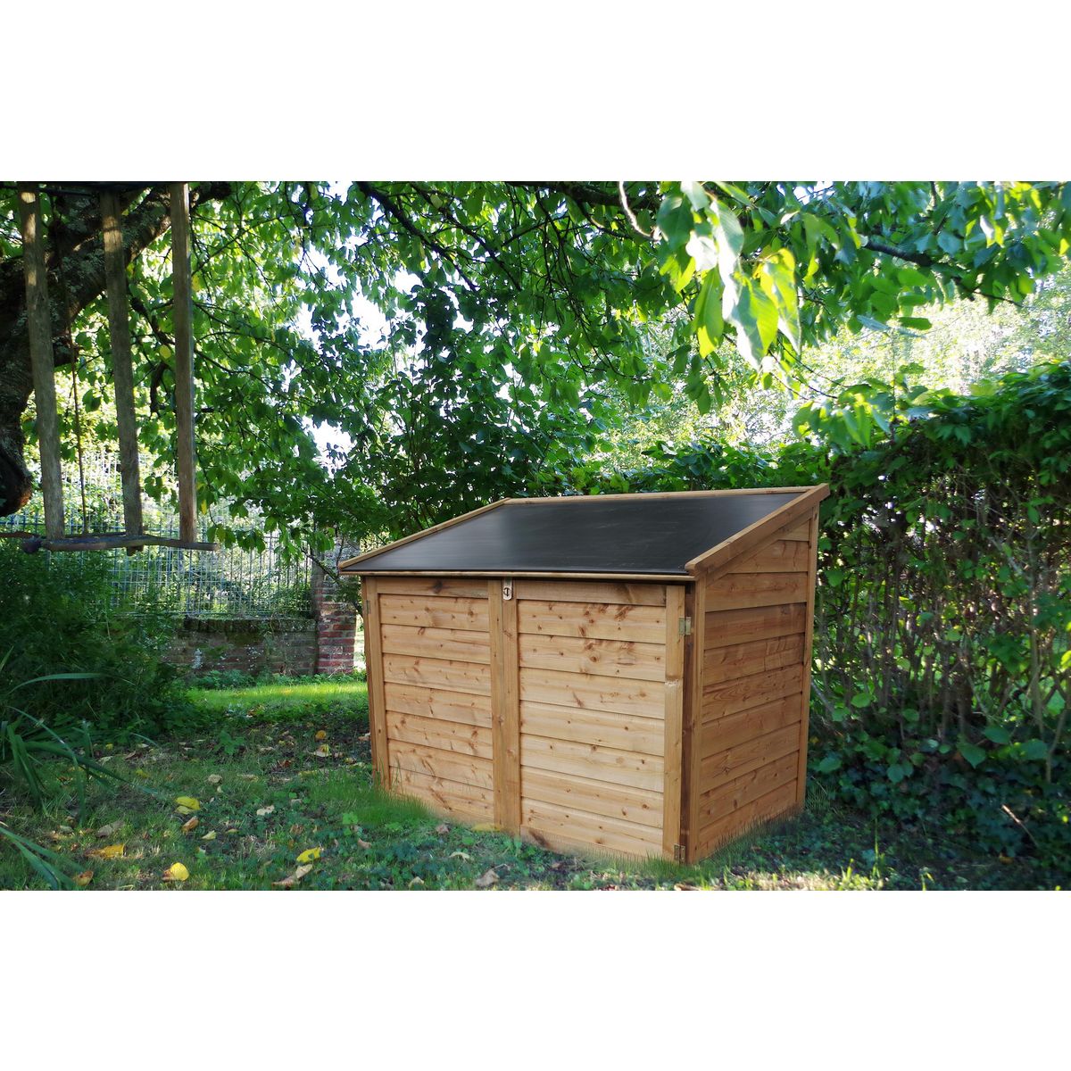 Coffre de rangement jardin bois - 1200L - TROCADERO