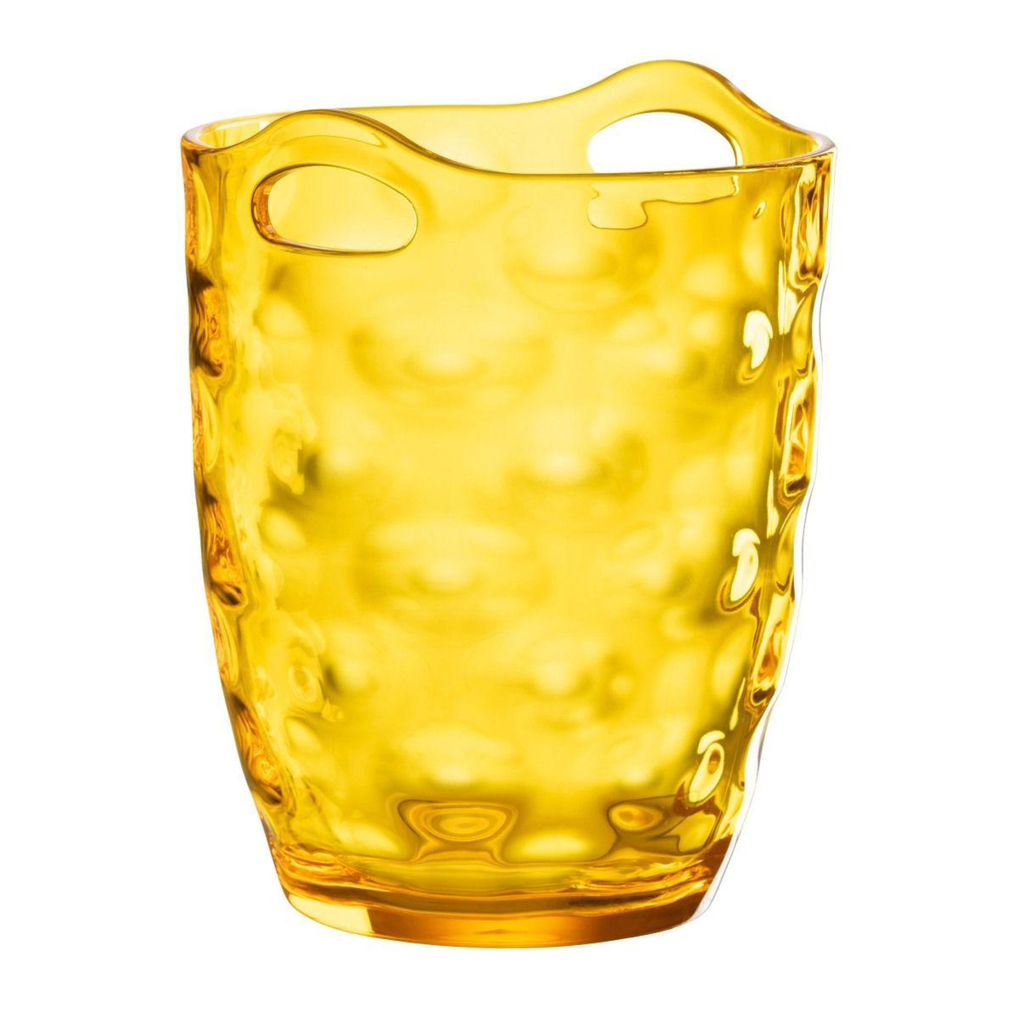 J-LINE Seau à glace  leonard  23cm jaune