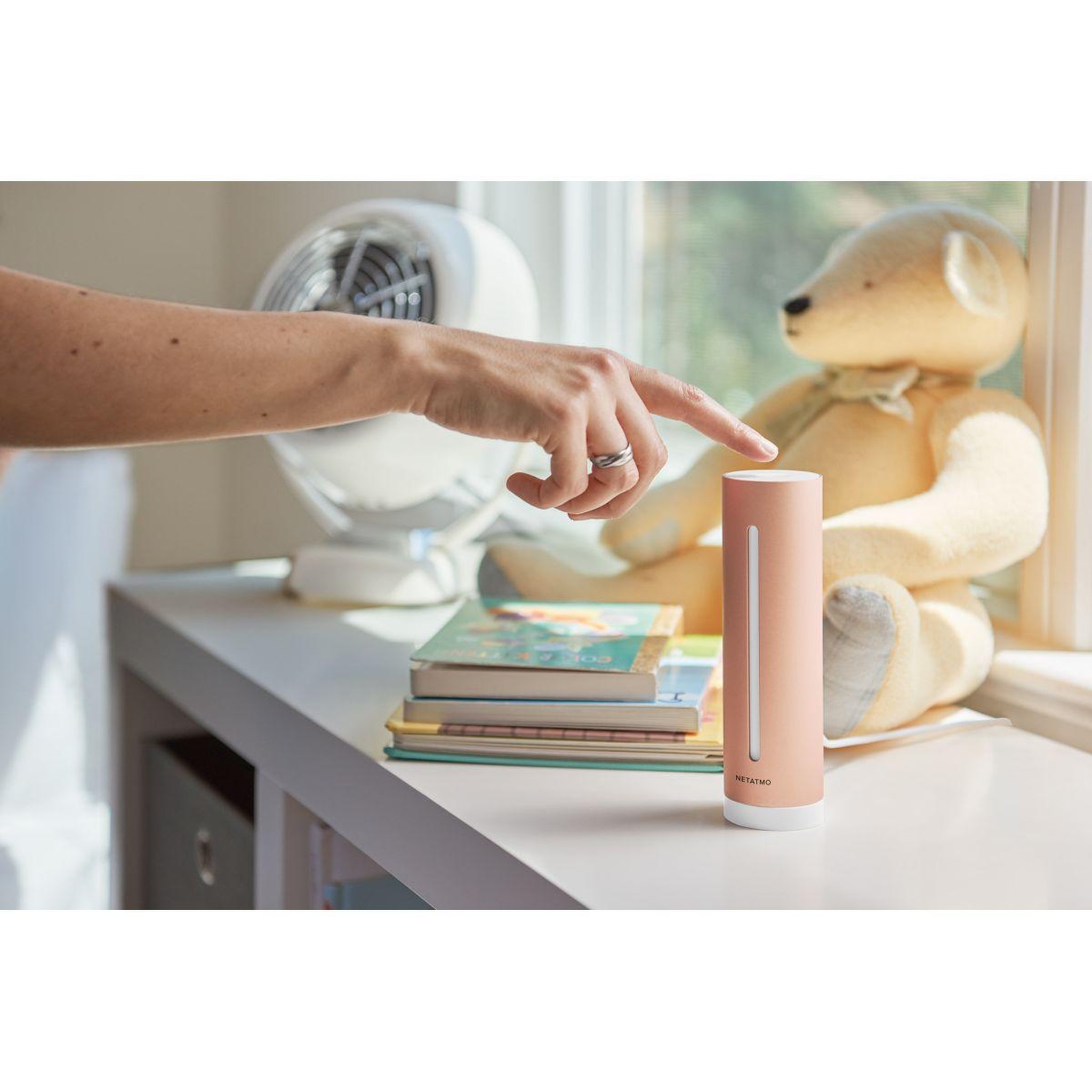 Voir la diapositive 4 : NETATMO Capteur qualité de l'air connecté et intelligent