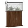 Voir la diapositive 3 : VIDAXL Support pour aquarium chêne marron 81x36x73cm bois d ingénierie