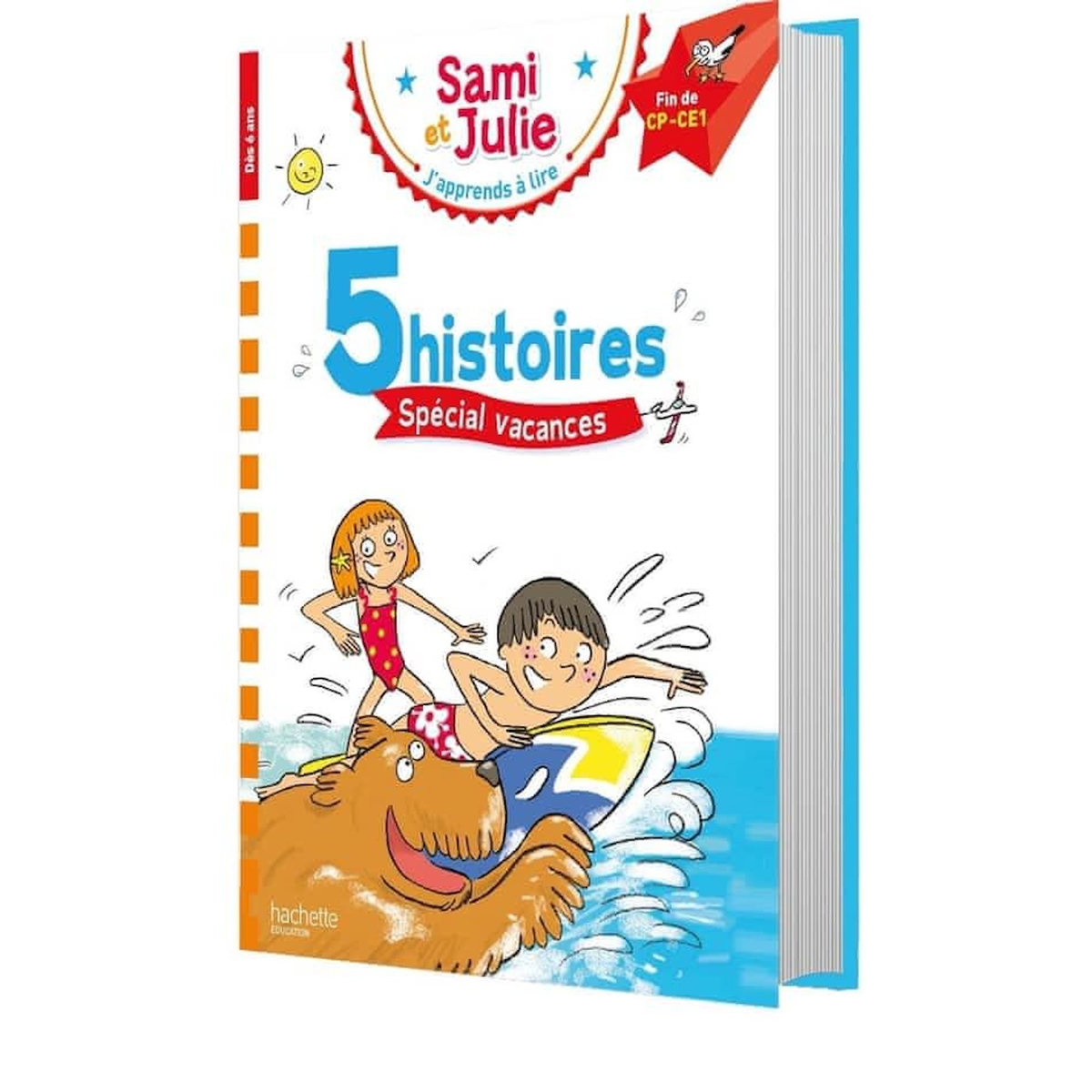 J'APPRENDS A LIRE SAMI ET JULIE FIN CP-CE1. 5 HISTOIRES SPECIAL VACANCES, Massonaud Emmanuelle