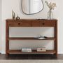 Voir la diapositive 2 : IDIMEX Table console d'entrée APOANA L 110 cm en bois