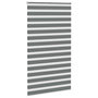 Voir la diapositive 3 : VIDAXL Store zebre gris fonce largeur du tissu 115,9 cm polyester