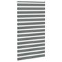 Voir la diapositive 3 : VIDAXL Store zebre gris fonce largeur du tissu 115,9 cm polyester